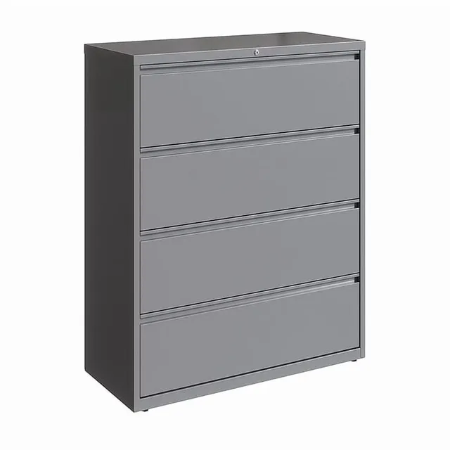 File Cabinet 42 inch white silver