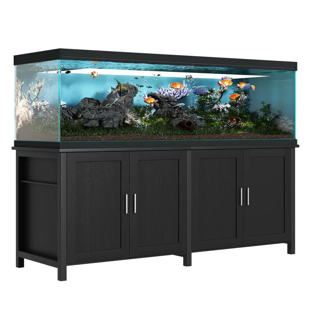 Aquarium Stand 2200 lbs black 550 lbs