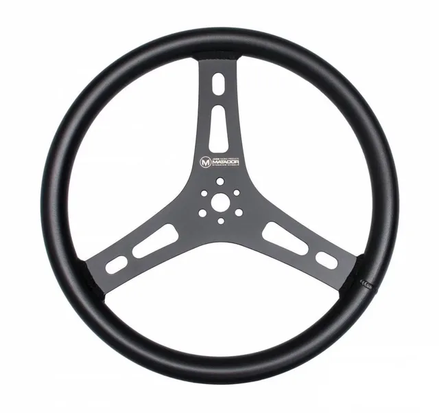 Steering Wheel 15in black 15 in