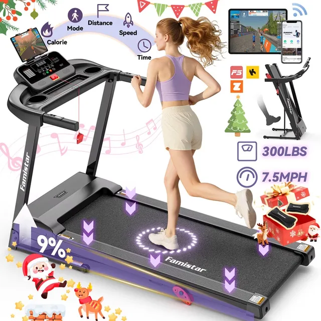 Treadmill Portable 300 lb folding