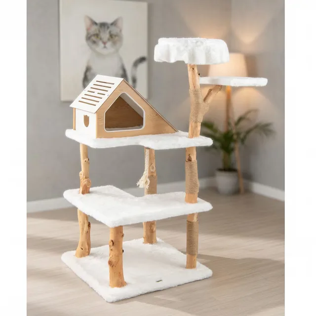 Furniture & Enrichment 60" white 27"