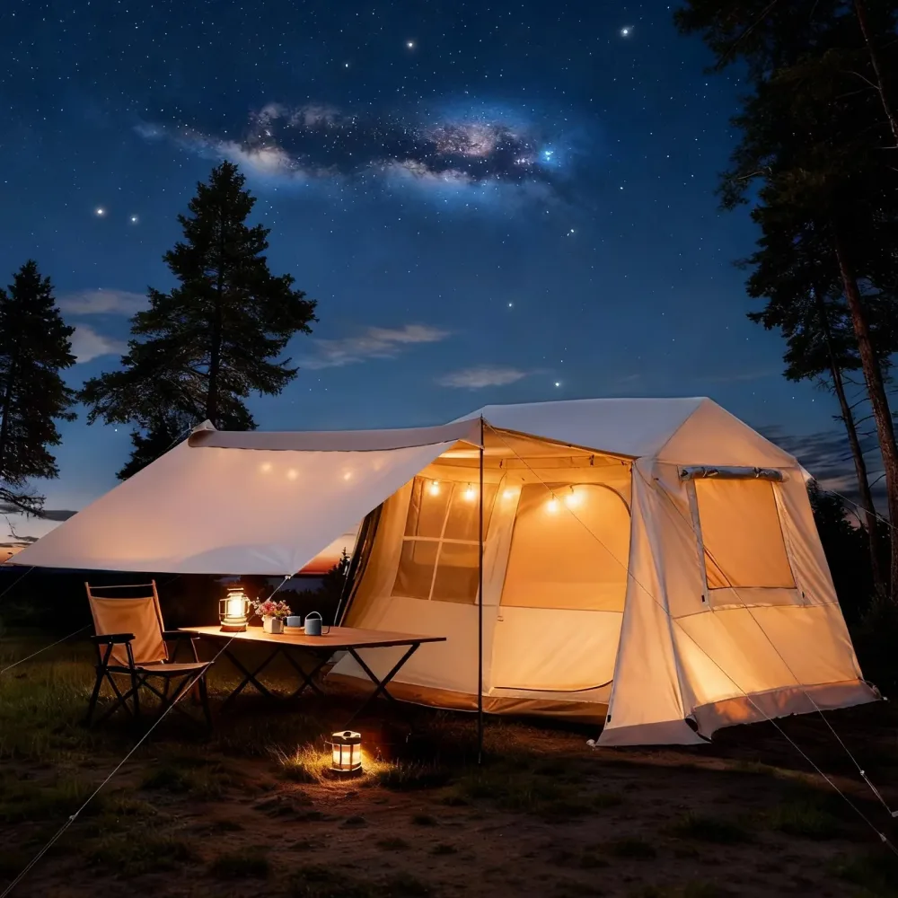 Camping Tent 4 person windproof waterproof