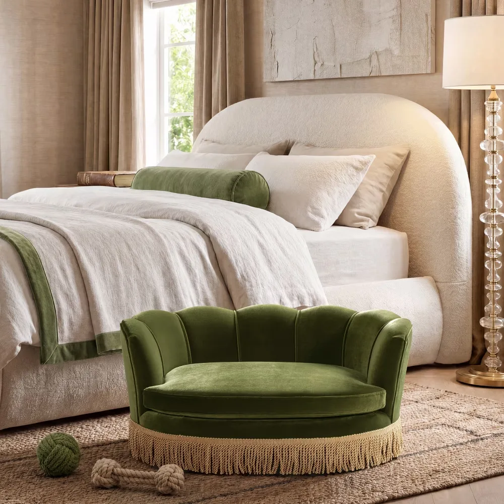 Sofa Bed 34.5" green