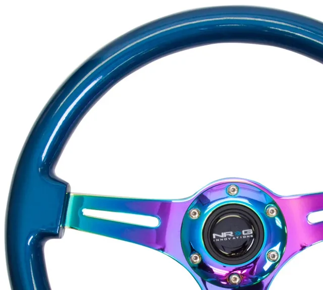 Steering Wheel 350mm blue