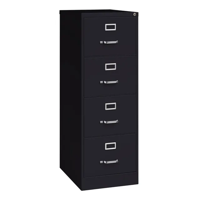 File Cabinet 25" locking black