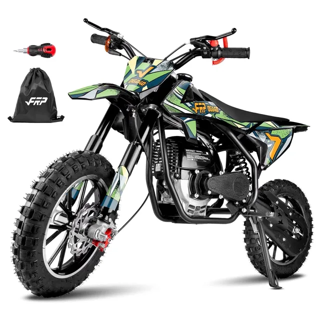 Dirt Bike green 49.6 lb 132 lb