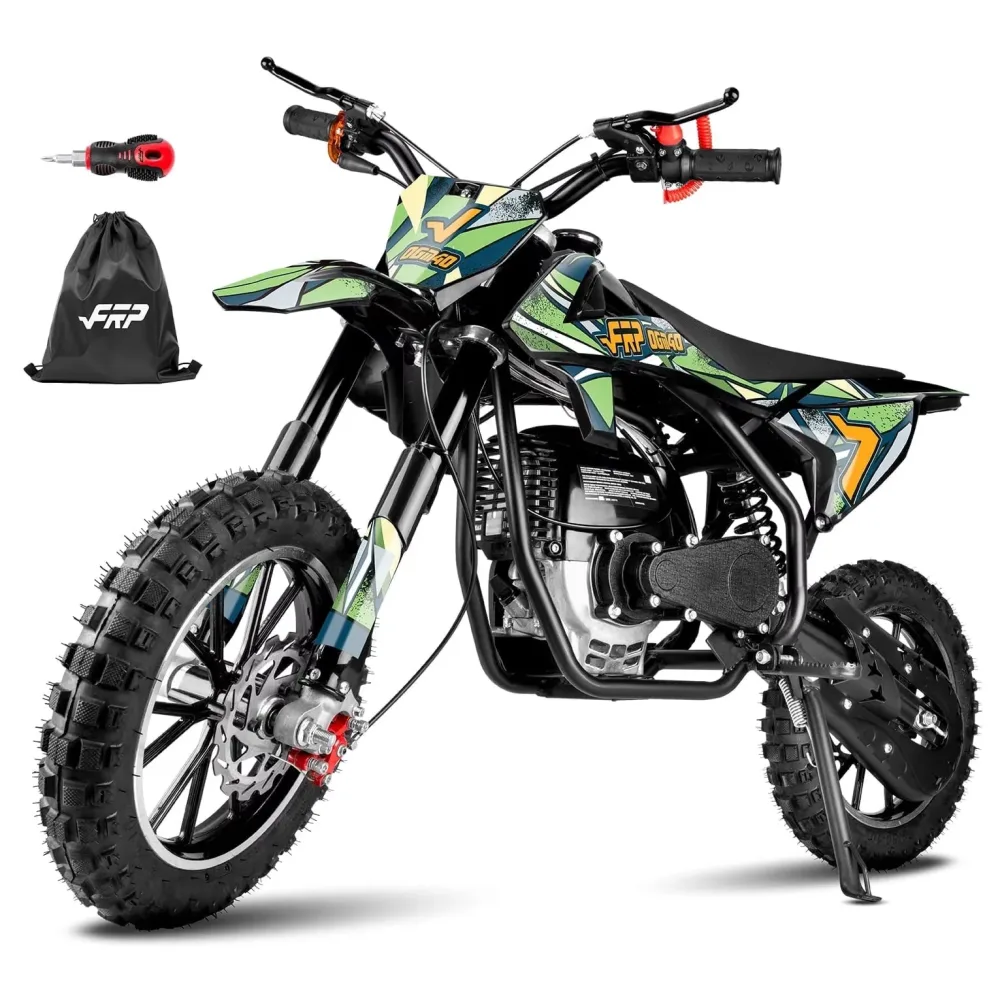 Dirt Bike green 49.6 lb 132 lb