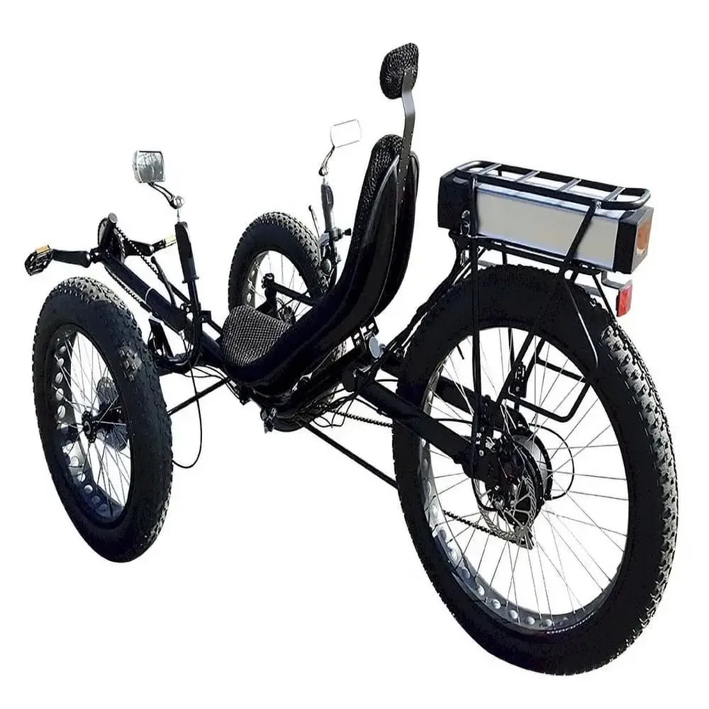 Bike folding black 48v
