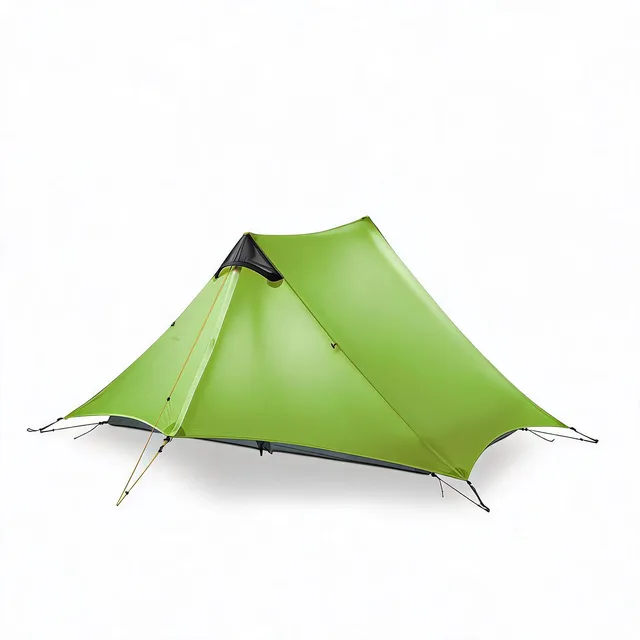 Backpacking Tent 1-2 person waterproof green