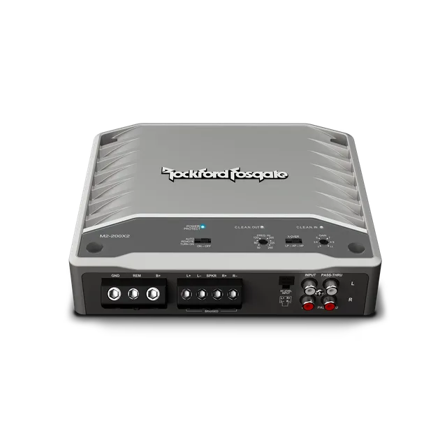 Amplifier 2 channel 200 watt 7"
