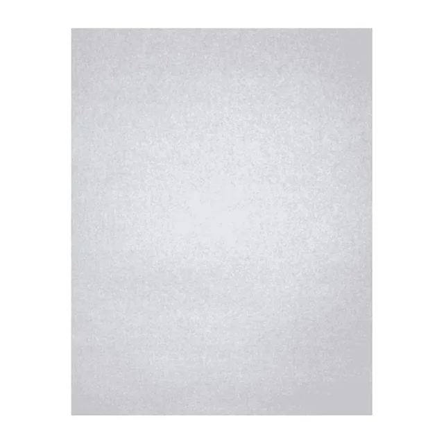 Paper 80lb silver folding
