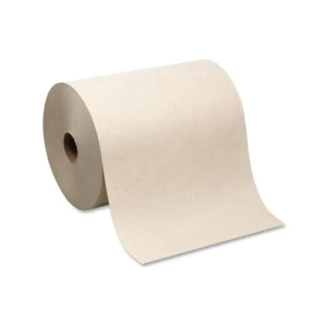 Towel white brown