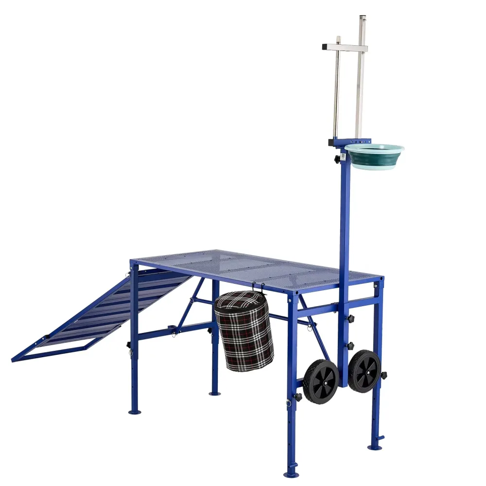 Grooming foldable adjustable heavy-duty