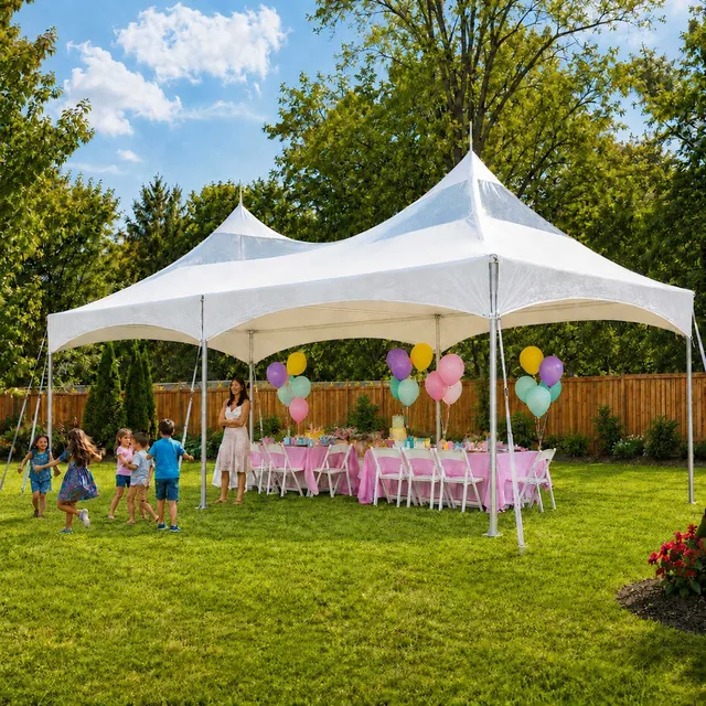 Party Tent waterproof 16 oz 2.5 inch