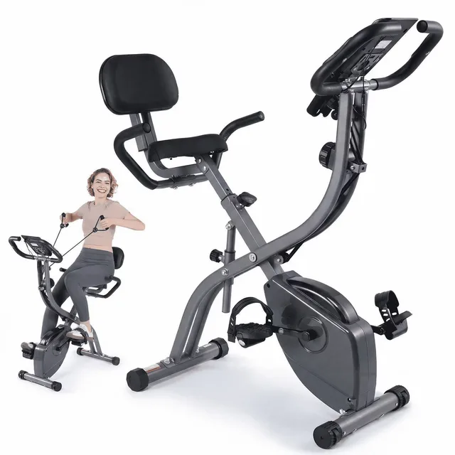 Exercise Bike folding adjustable 46.5 inches