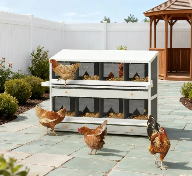 Chicken Coop 47.2" 18.5" 35.4"