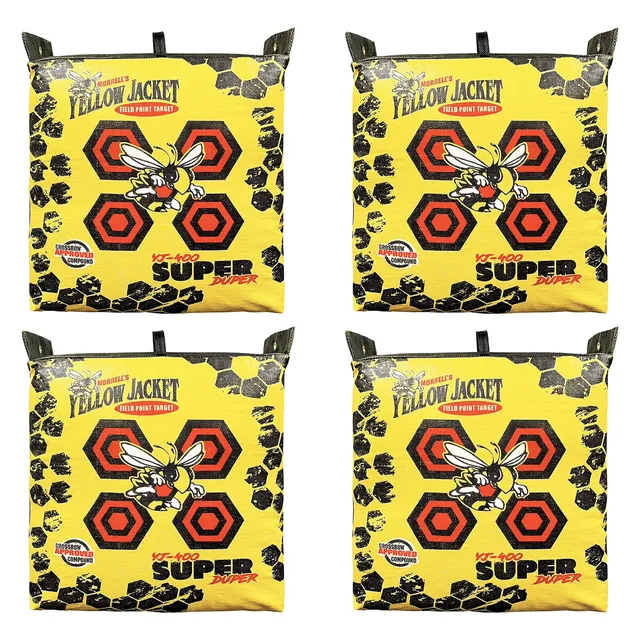 Archery Bag 4 pack yellow 27 inches