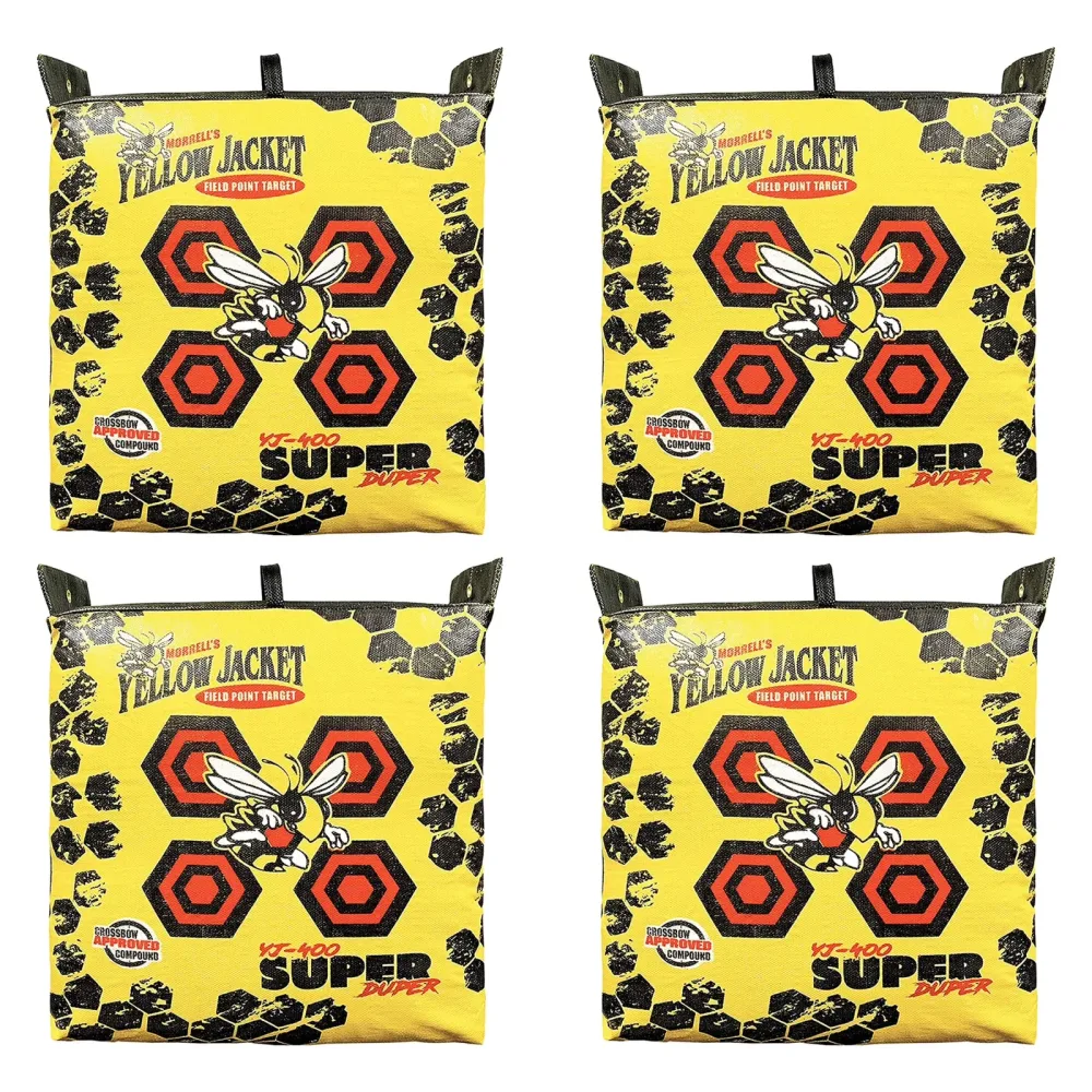 Archery Bag 4 pack yellow 27 inches