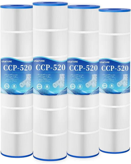 Pool Filter 4 pack 16" 7"