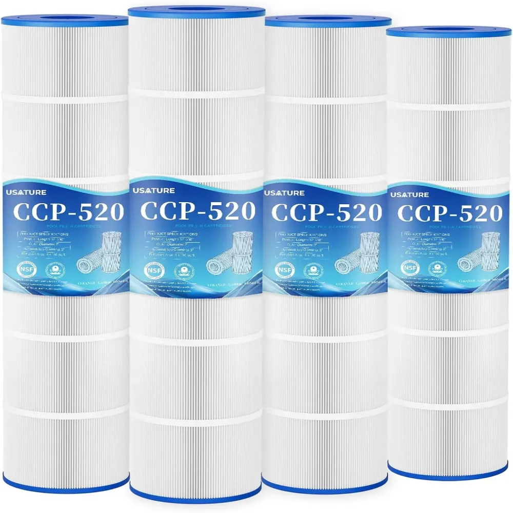 Pool Filter 4 pack 16" 7"