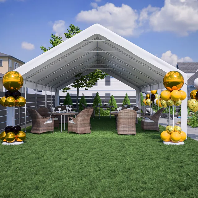Party Tent 388.78" 221.3" 141.63"