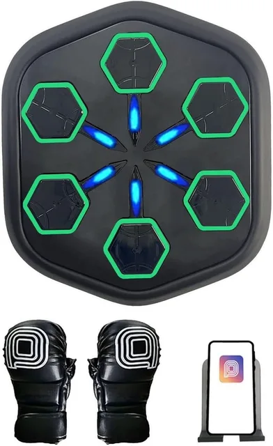 Boxing Gloves led 5.11 inches 5in