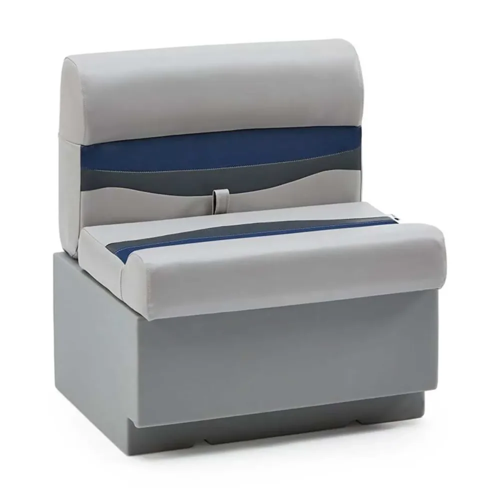 Pontoon Boat 28" gray blue