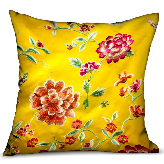 Throw Pillow 16" yellow 3 lb