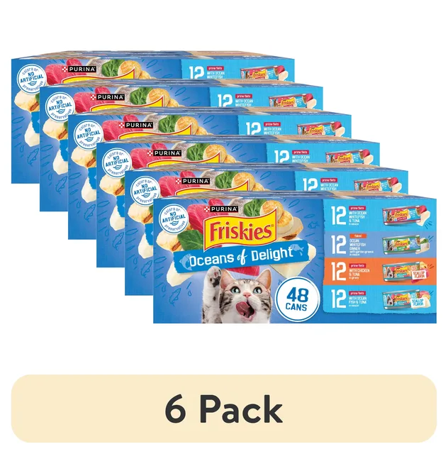 Cat Food 6 pack 5.5 oz 48 pack