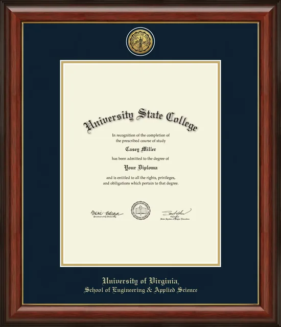 Diploma Frame 17" 22" 17w