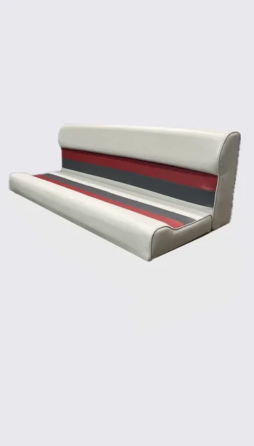 Bench Seat 55" grey red