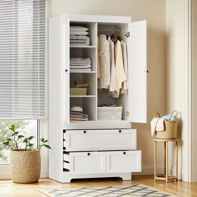 Bedroom white 130 lbs 30"