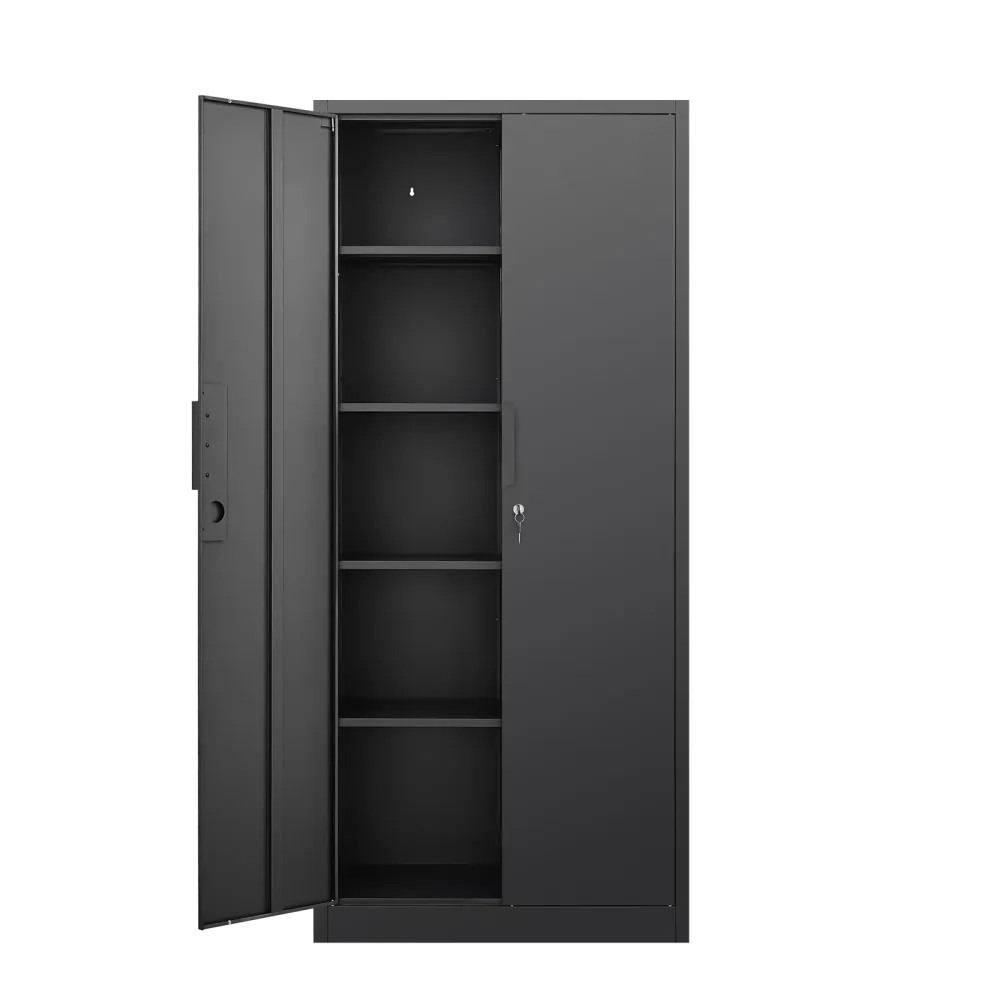 Metal Storage 70" adjustable black