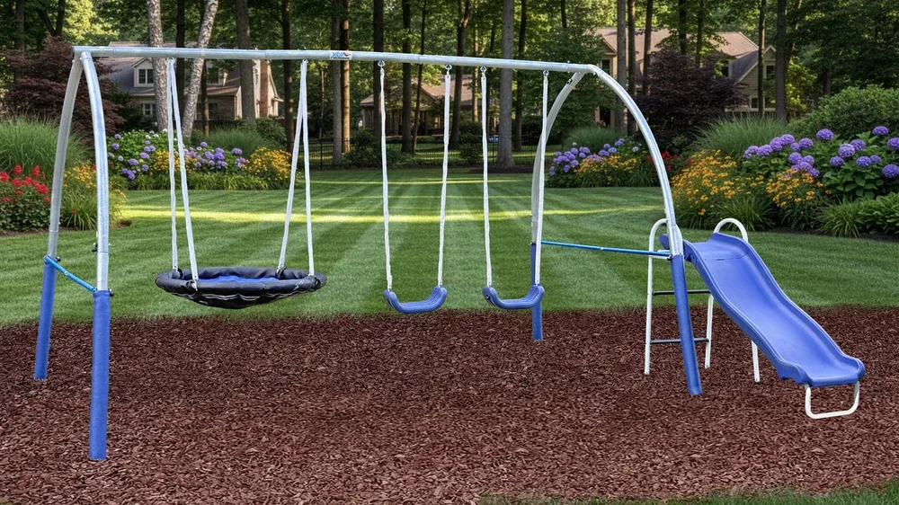 Backyard Play blue
