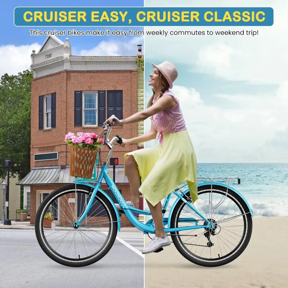Womens Bike 26 inch 26" blue