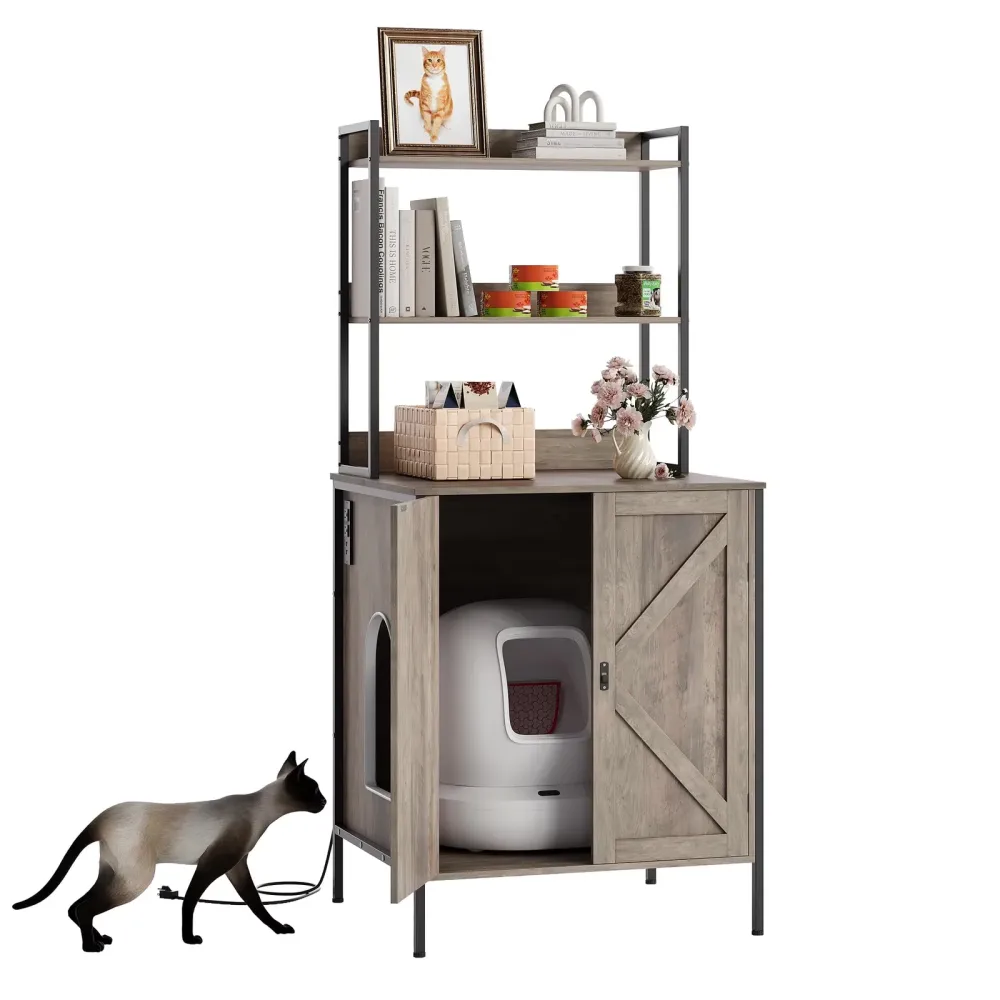 Cat Litter 70" gray 28"