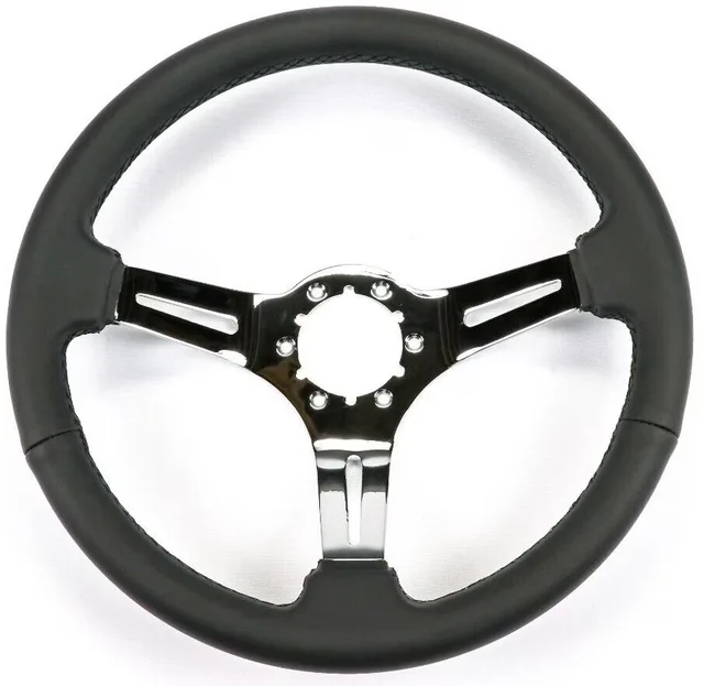 Steering Wheel 14 in black 4 inch