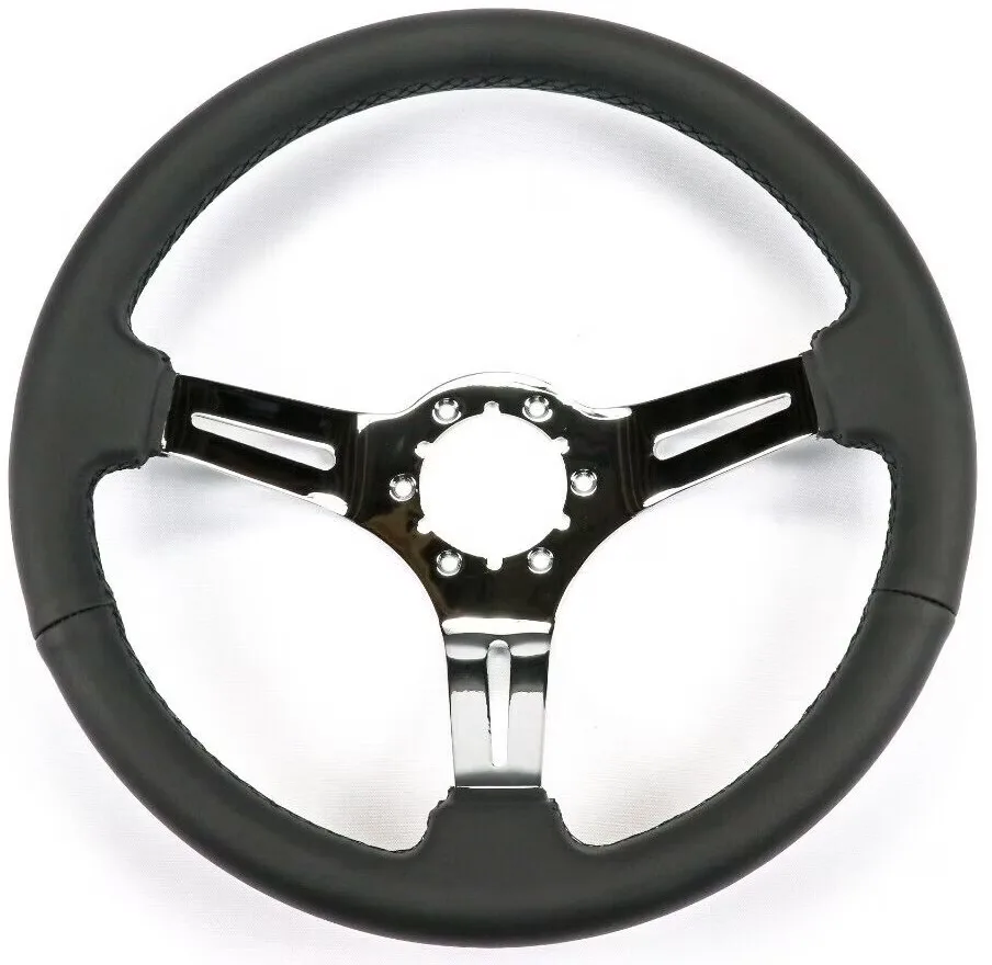 Steering Wheel 14 in black 4 inch