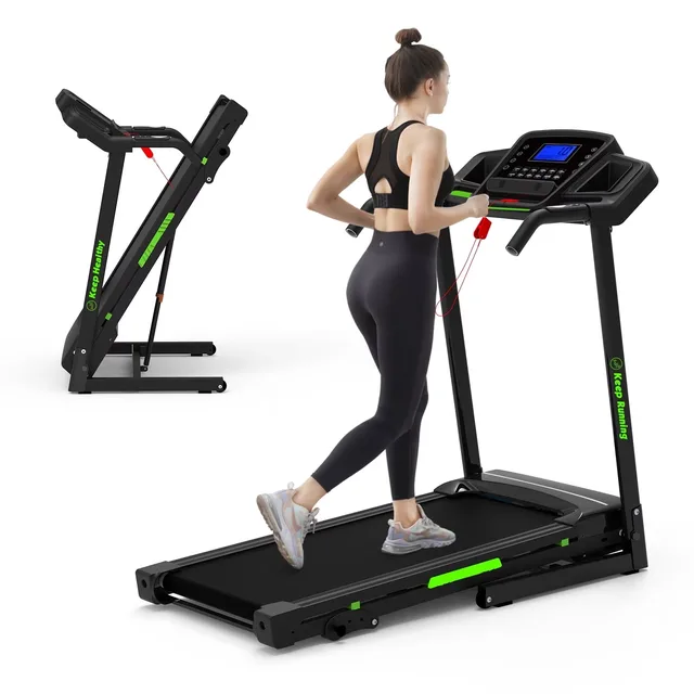 Running Machine foldable folding black