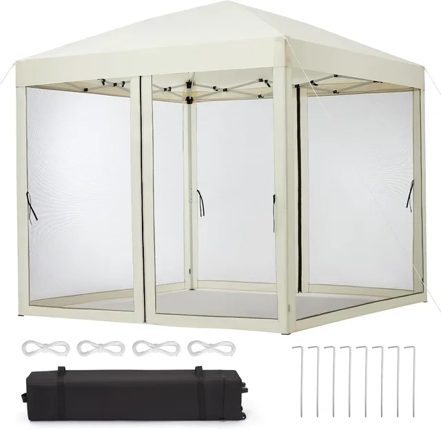 Canopy Tent 10 ft portable beige