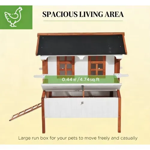 Chicken Coop portable 43.3" 33.3"