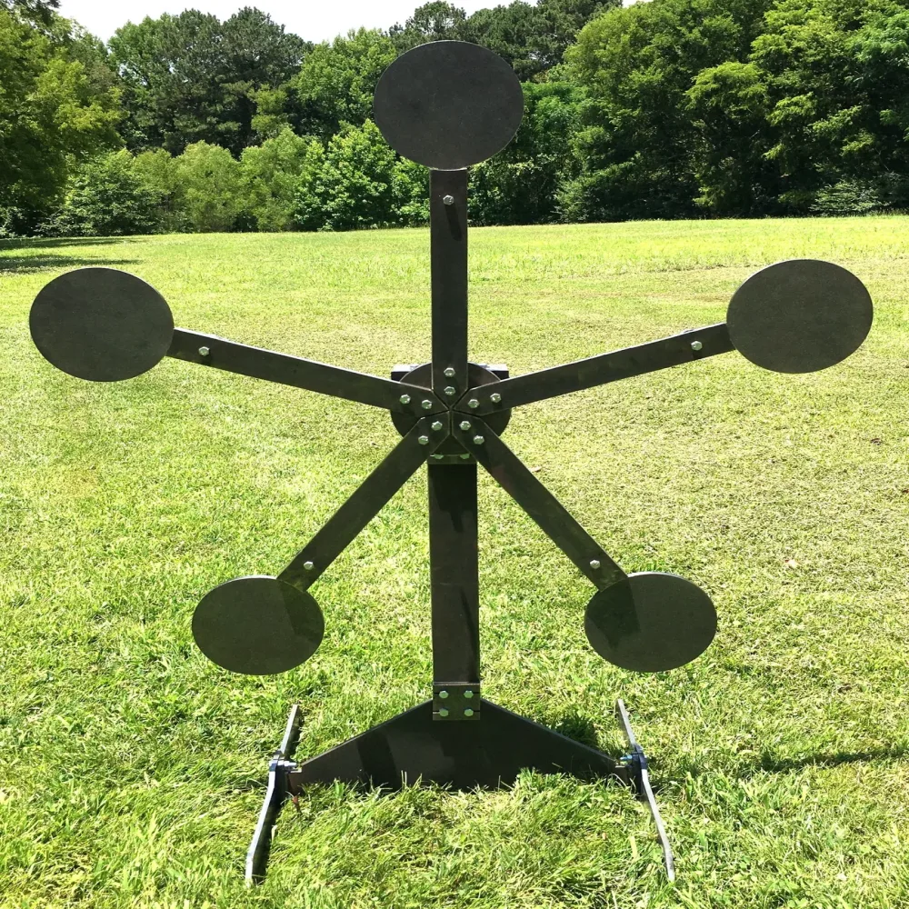 Firearms & Accessories 8" 100lbs portable