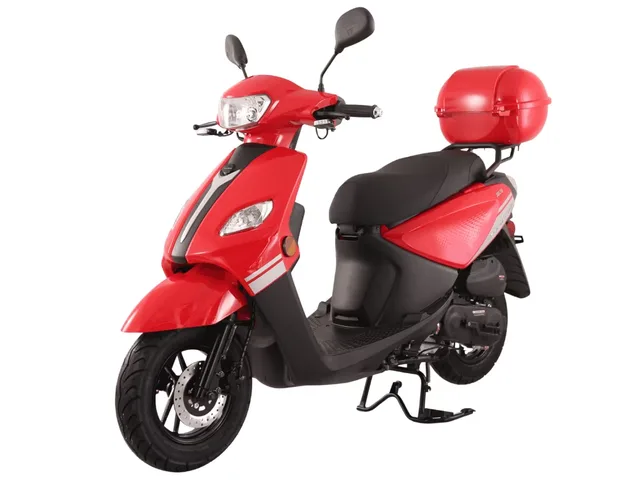 Scooter locking red 330 lbs