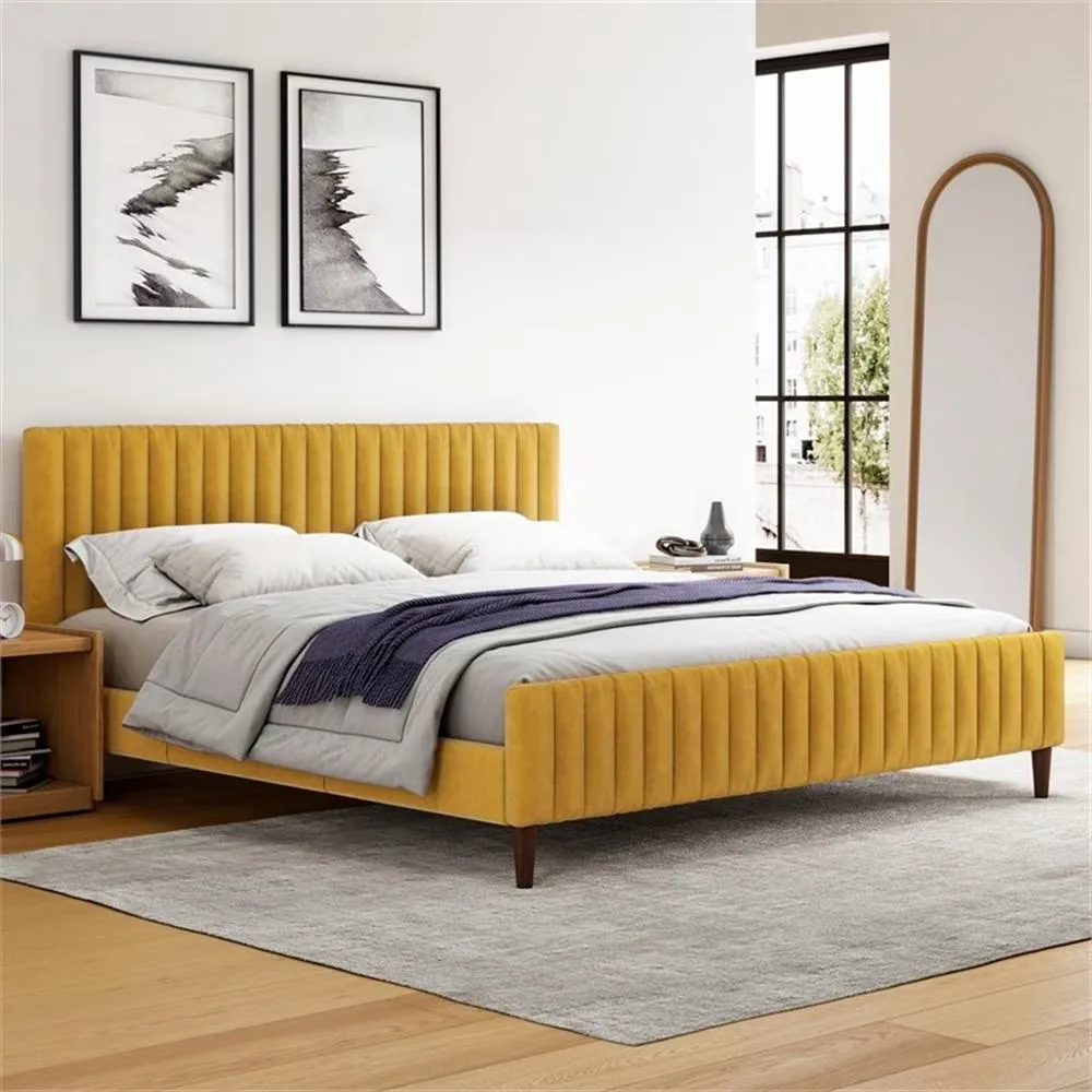 Platform Bed 2" 41.7" 81.9"