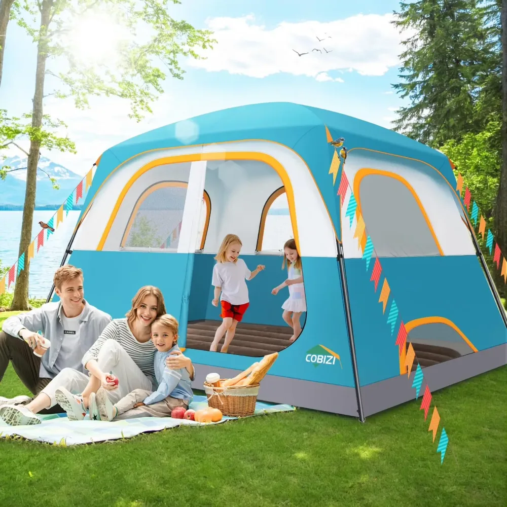 Camping Tent 6 person portable waterproof