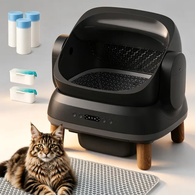 Automatic Litter black 20kg 16.3 inches