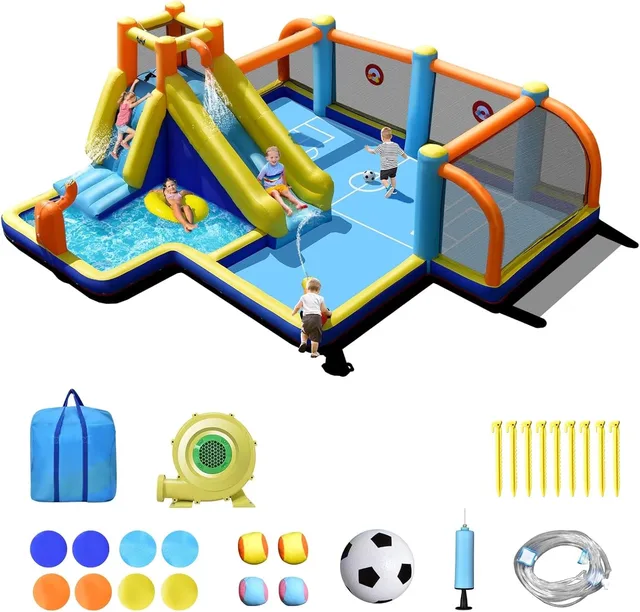 Soccer Goals 8 in 735w 183"