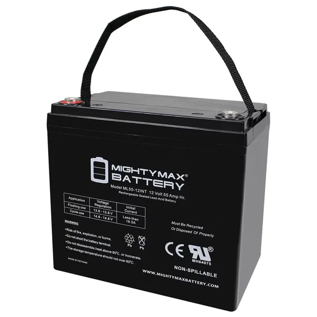 Battery 12v 12 volt 9.02 in