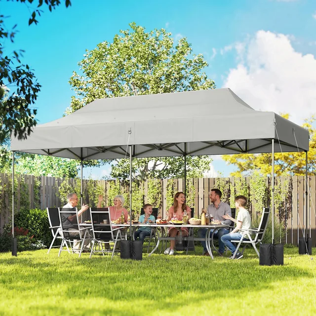 Canopy Shelter 20 ft portable white