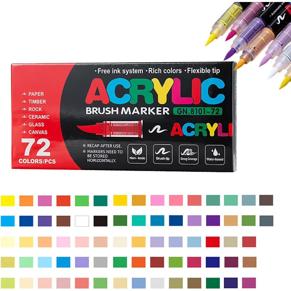 Markers 6" 1-3mm adjustable